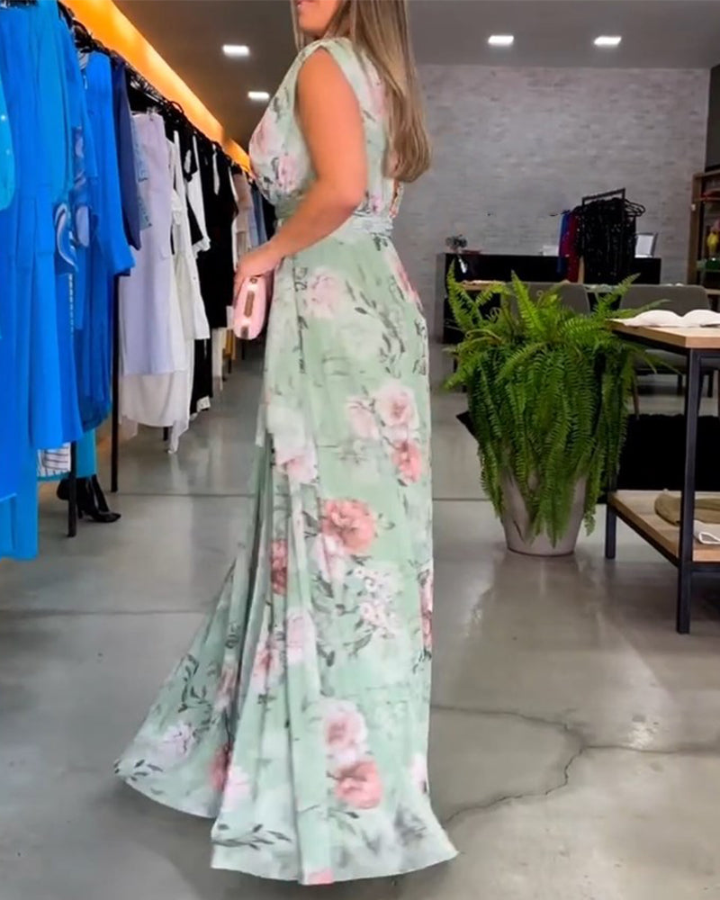 Evelyn™ | Floral Maxi Dress