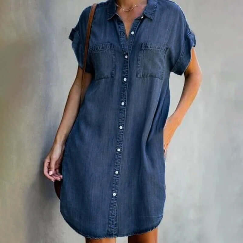 Jeanne™️ | Denim Dress