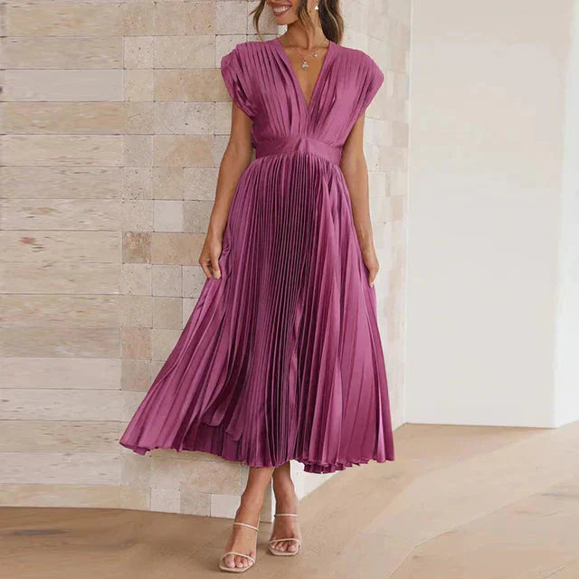 Allison™ | Silk Maxi Dress