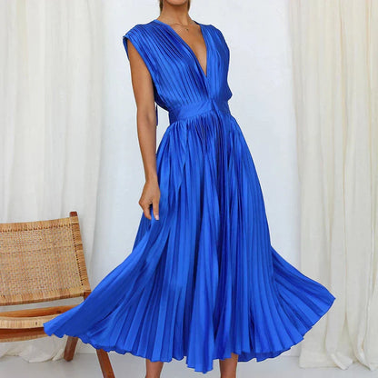 Allison™ | Silk Maxi Dress