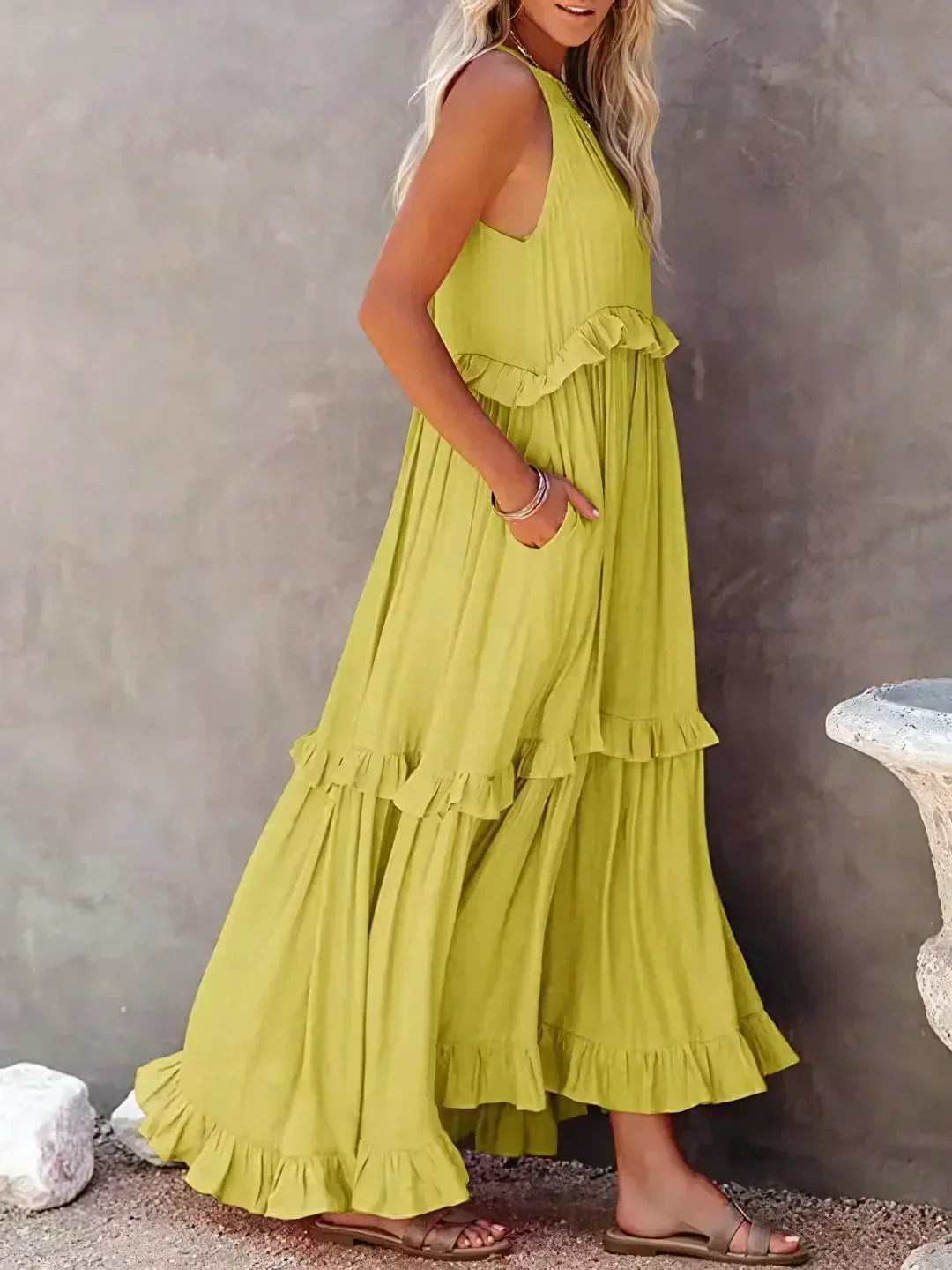 Farrah™ | Ruffle Maxi