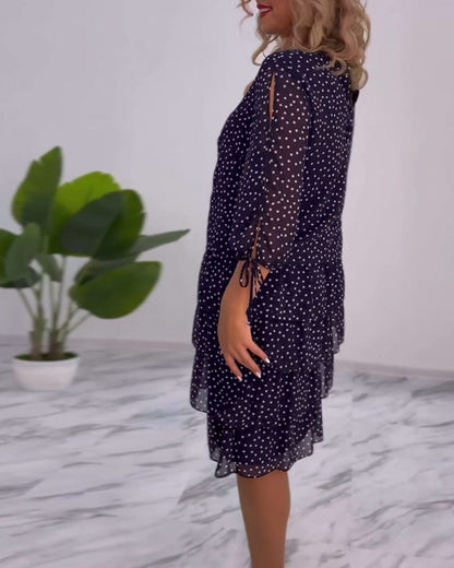 Margot™ | Layered Print Dress