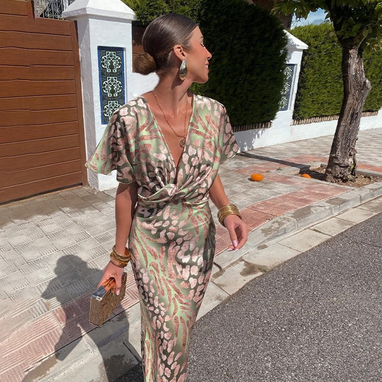 Aria™ | Twisted Maxi Dress