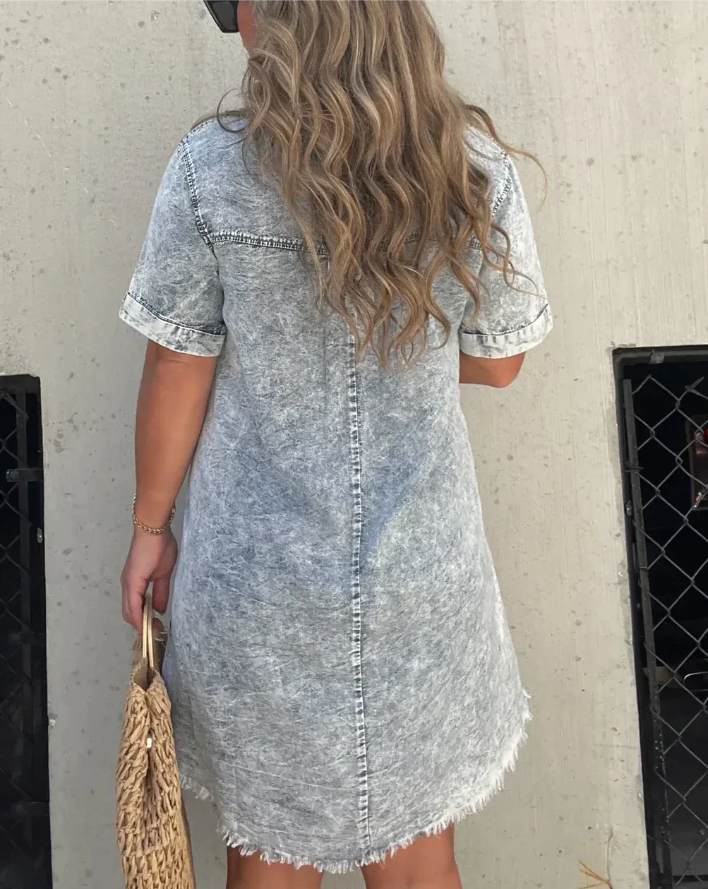 Vera™ | Denim Shirt Dress