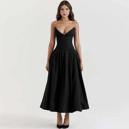 Elena™ | Strapless Corset Dress